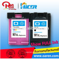compatible ink cartridge for HP901XL ink cartridge 901XL inkjet for Hp 901